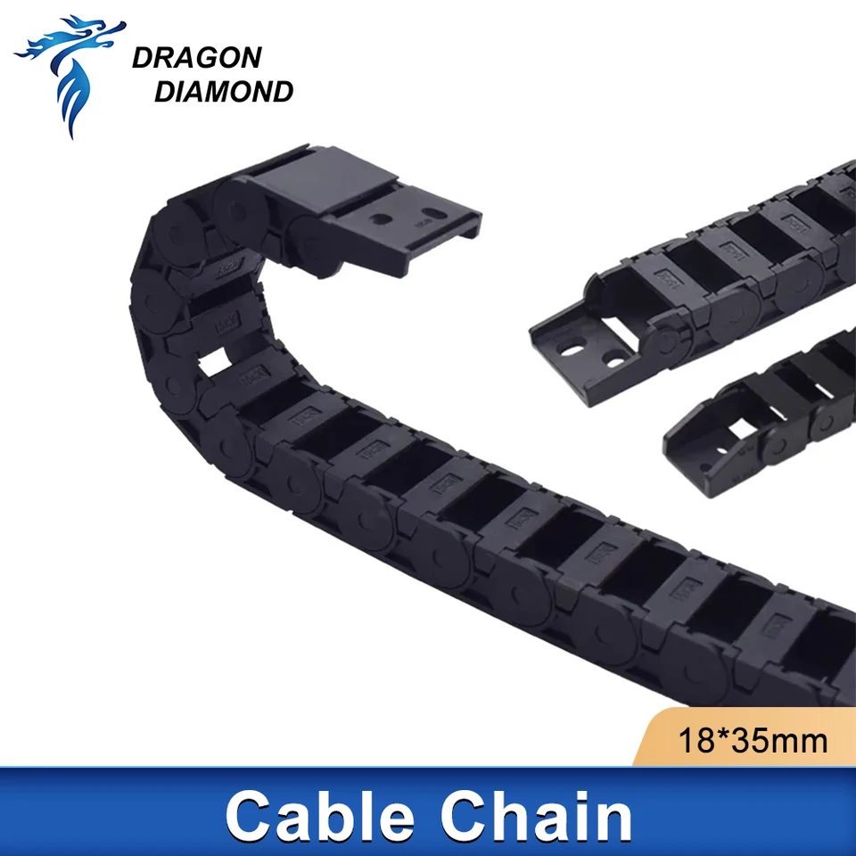 Opening Cable Chain Transmission Bridge Drag Chain 15x20 15x30