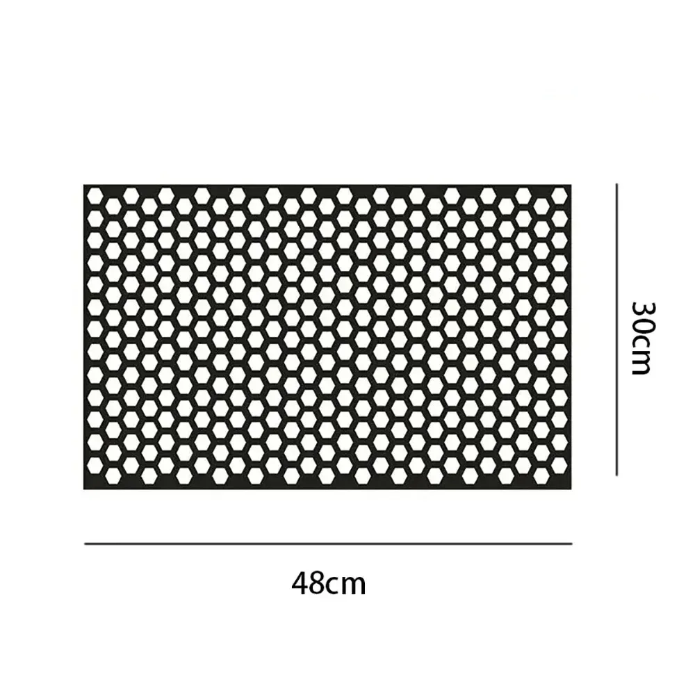 Car Honeycomb Hollow Stickers Auto Tail Light Lamp Protector Decals Waterproof Rear Lamp Wrap Film Cars DIY Styling Decorative