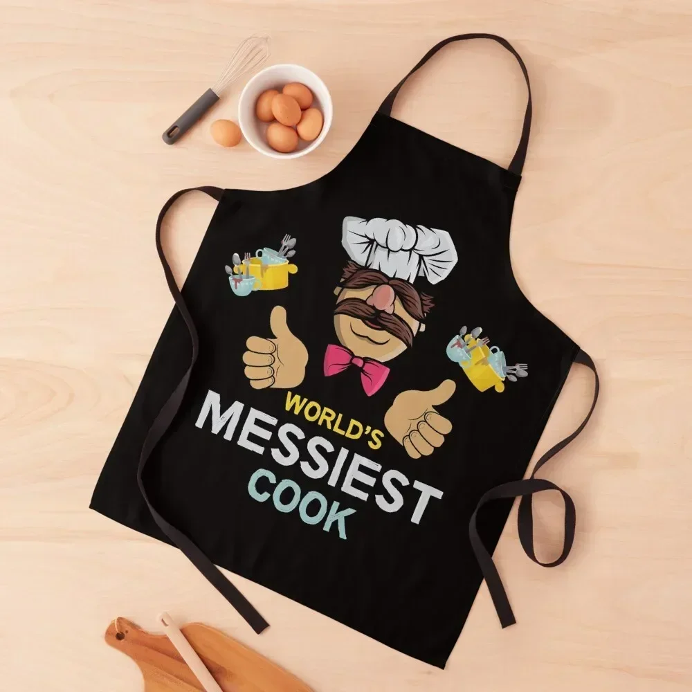 

What Der Verk Hurdy Gurdy Bork Bork Samosa Chef- World's Messiest Cook - Messy Cooks Apron Bib For Kitchen Apron