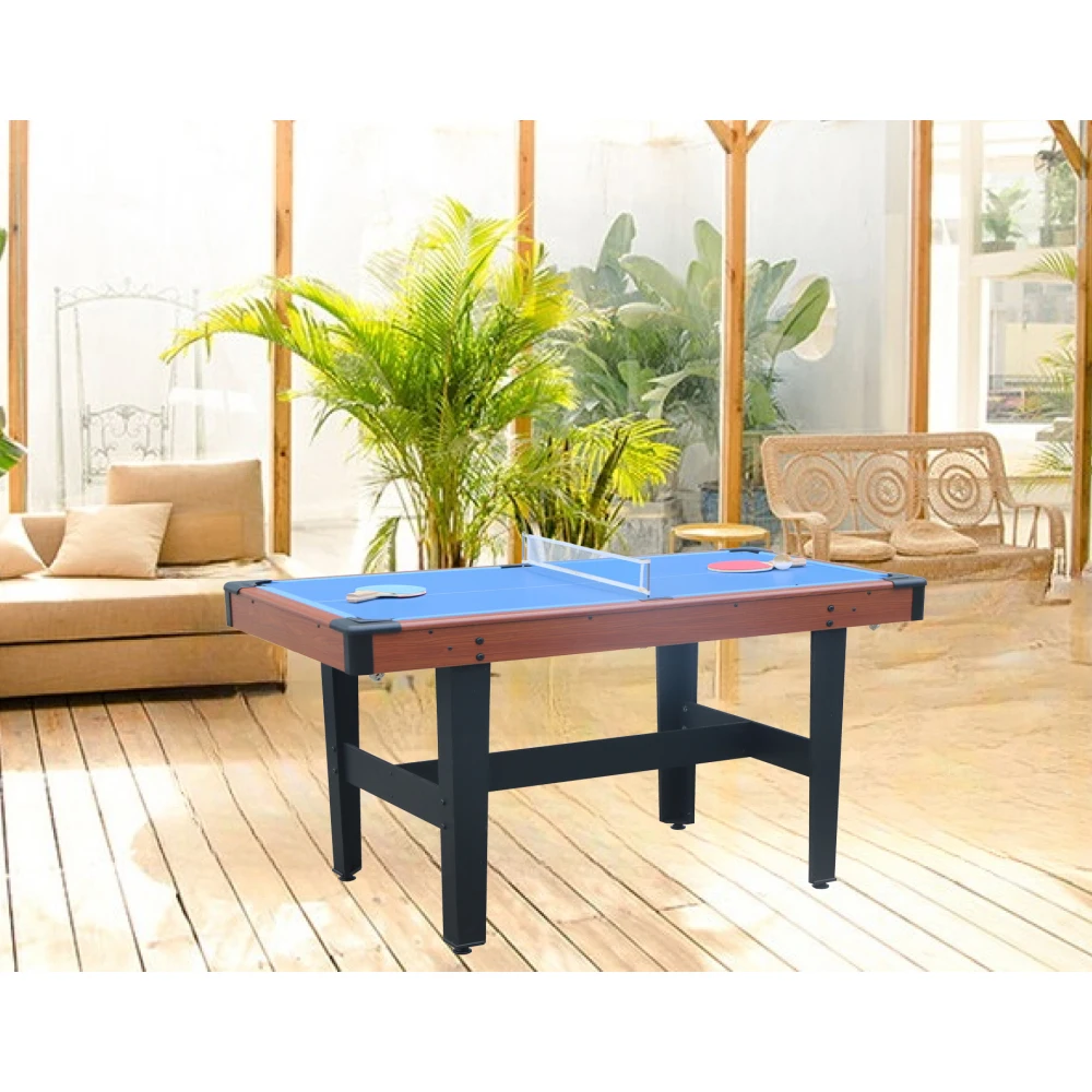 48" 3-in-1 Multi Game Table – Pool, Glide Hockey & Table Tennis Combo 4