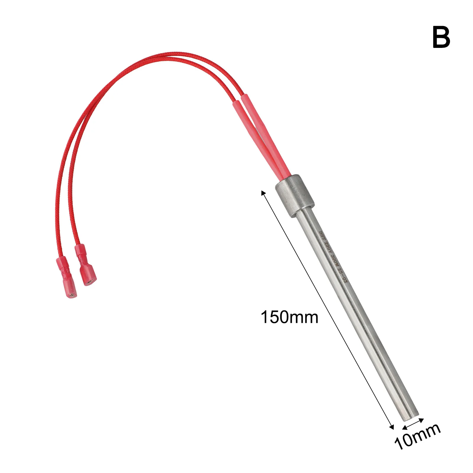 Stainless Steel Replacement Heating Element for Nemaxx P6 P9 For Pellet Stove 220V 300W 350W Glow with 10mm Diameter Design