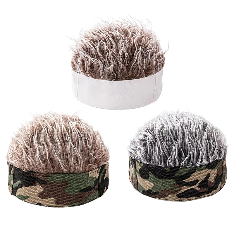 Mode Hip-Hop Perücke Hut koreanische Version Vermieter Hut Retro Mode Mann Frau Hut vielseitig