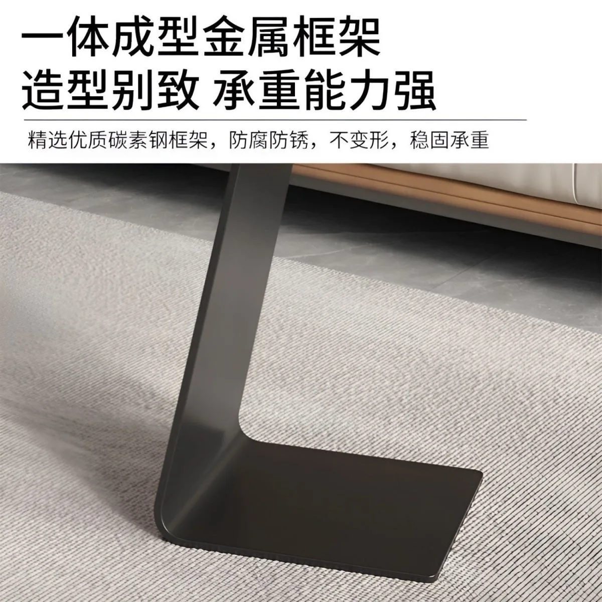 Tempered glass coffee table living room, sofa, round table corner table sofa edge table