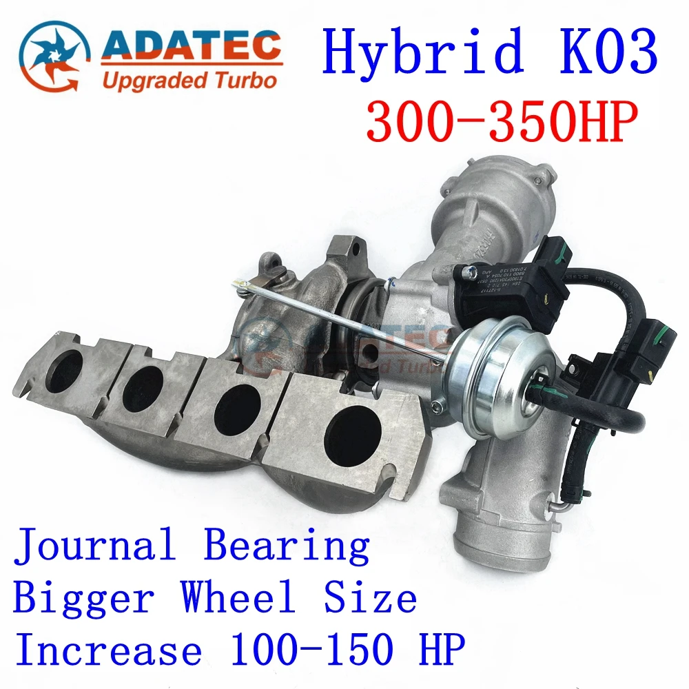 

300-350HP 53039880291 53039700291 Hybrid K03 Turbo 06H145701Q 06H145702S for Audi A4 2.0 TFSI (B8) 132 Kw - 180 HP 2008-2012