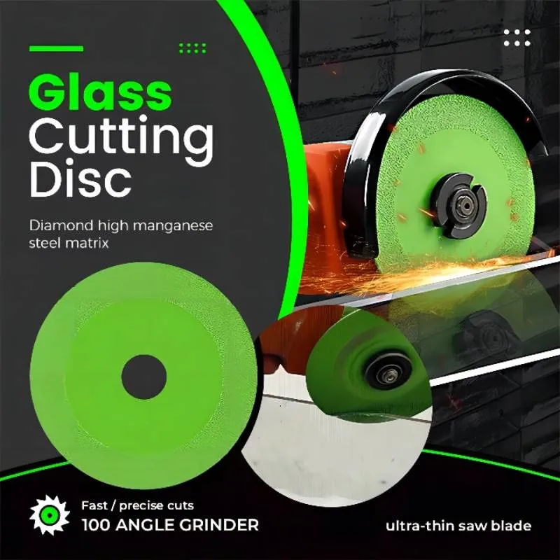 

1PC Glass Cutting Disc Blade 100mm Diamond Cutting Disc Marble Saw Blade Ceramic Tile Jade Special Cutting Blade Dropshipping