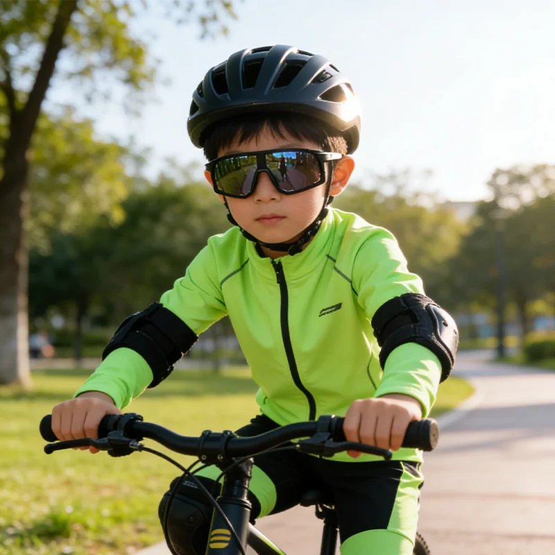 Children's Cycling Glasses Outdoor Sports Road Mountain Biking Climbing Skateboarding Eye Protection Glasses  9029