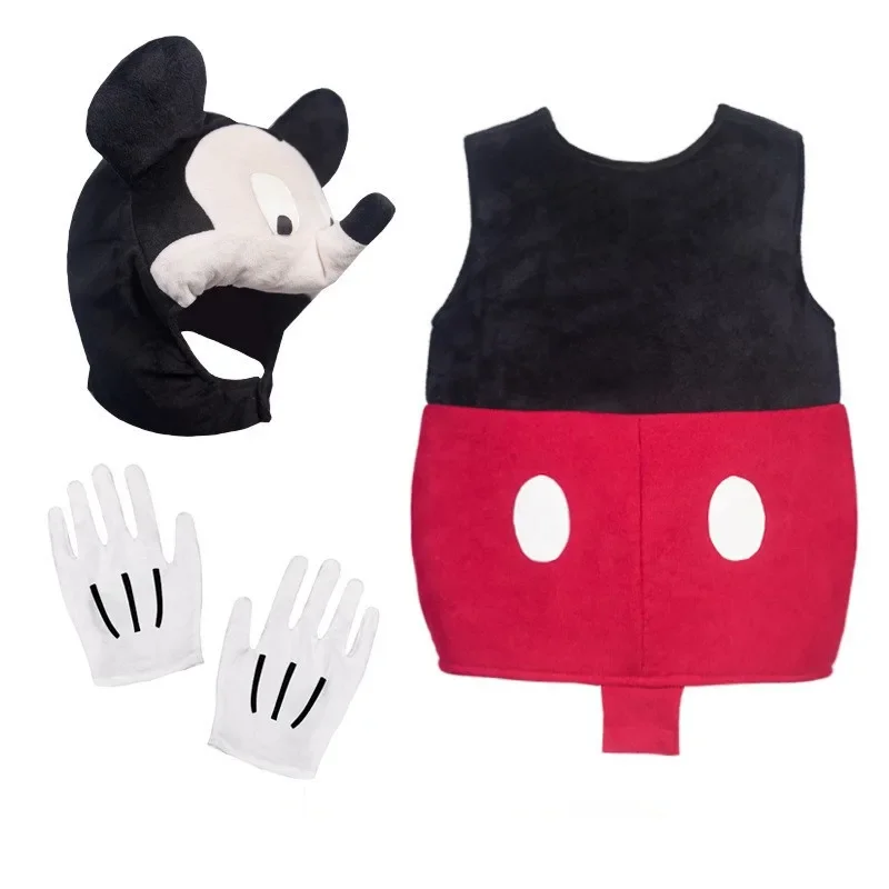 Cosplay Mickey Minne mouse Cartoon character costume Mascot perform Clothes Advertis Fancy Dress Party Costume Animal carnival