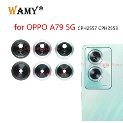 WAMY Rear Back Camera Glass Lens Replacement for OPPO A79 5G CPH2553 CPH2557 With Sticker
