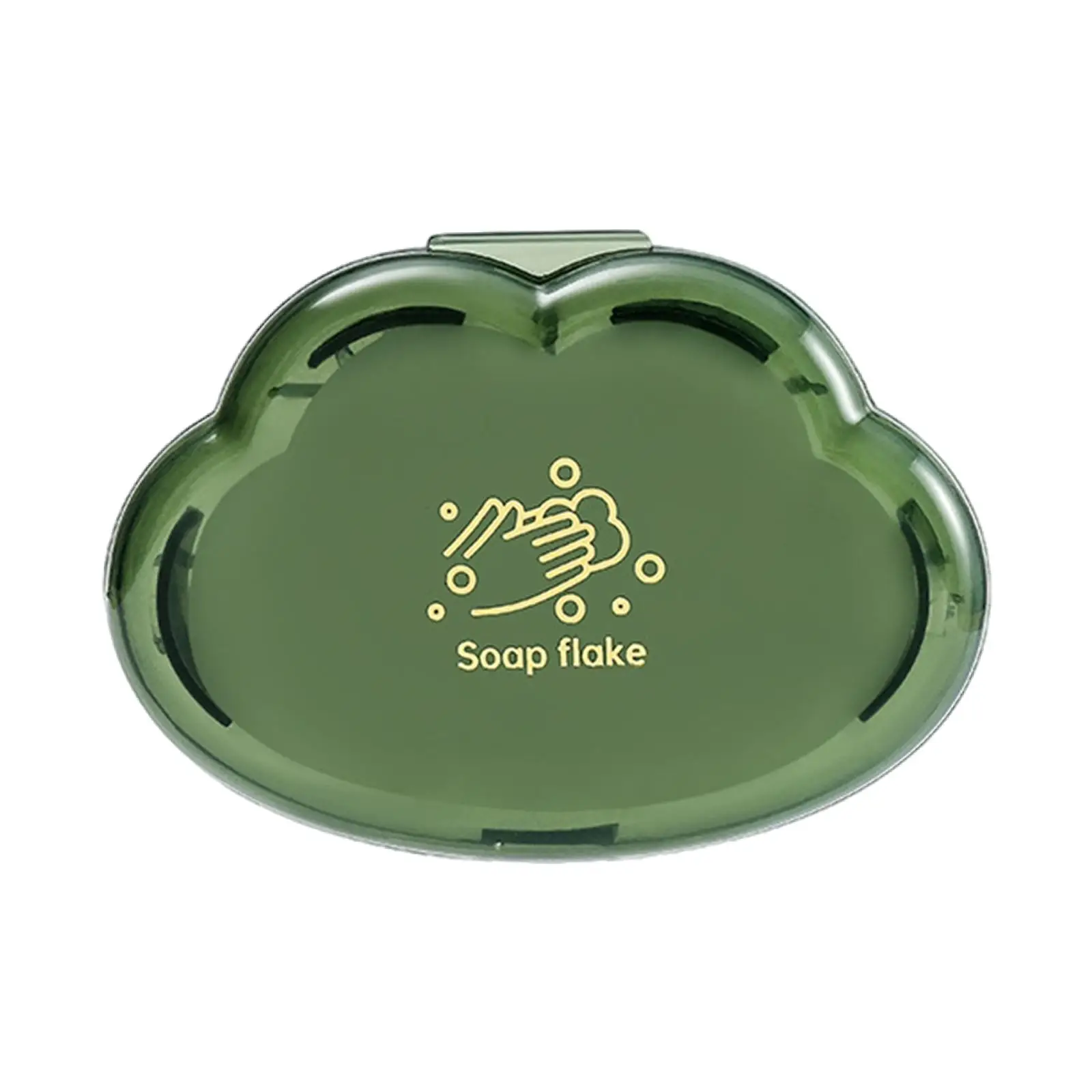 50Pcs Soap Paper Sheets with Storage Box Kids Adults Use Clouds Shape Foaming Soap Paper for Traveling Indoor Outdoor, Hiking