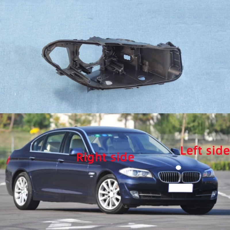 

Основание фары для BMW 5 серии F10 F18 2011 2012 2013, дом для фар автомобиля, задняя база, передняя автоматическая фара, задний дом