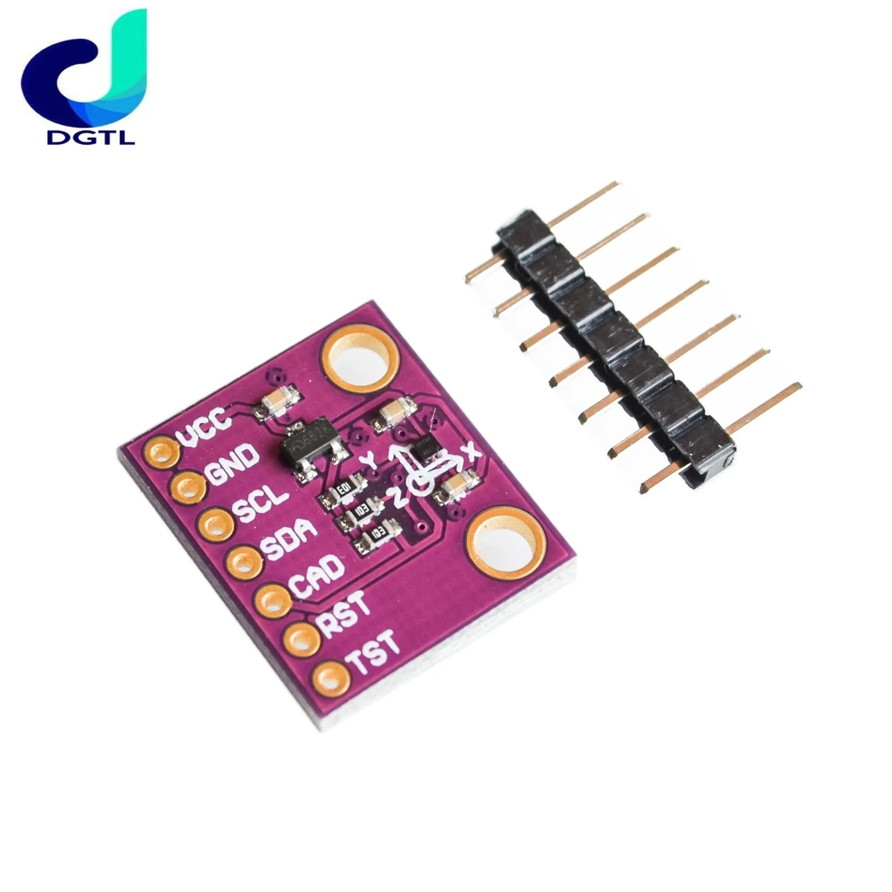 

CJMCU-9911 AK09911C Geomagnetic hall sensor Three axis magnetometer compass module