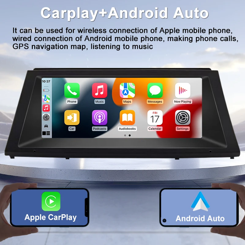 Factory Price 8.8 Touch Screen Display For BMW X5 E70 X6 E71 E72 CCC CIC Wireless Carplay Android Auto Car Multimedia Player BT
