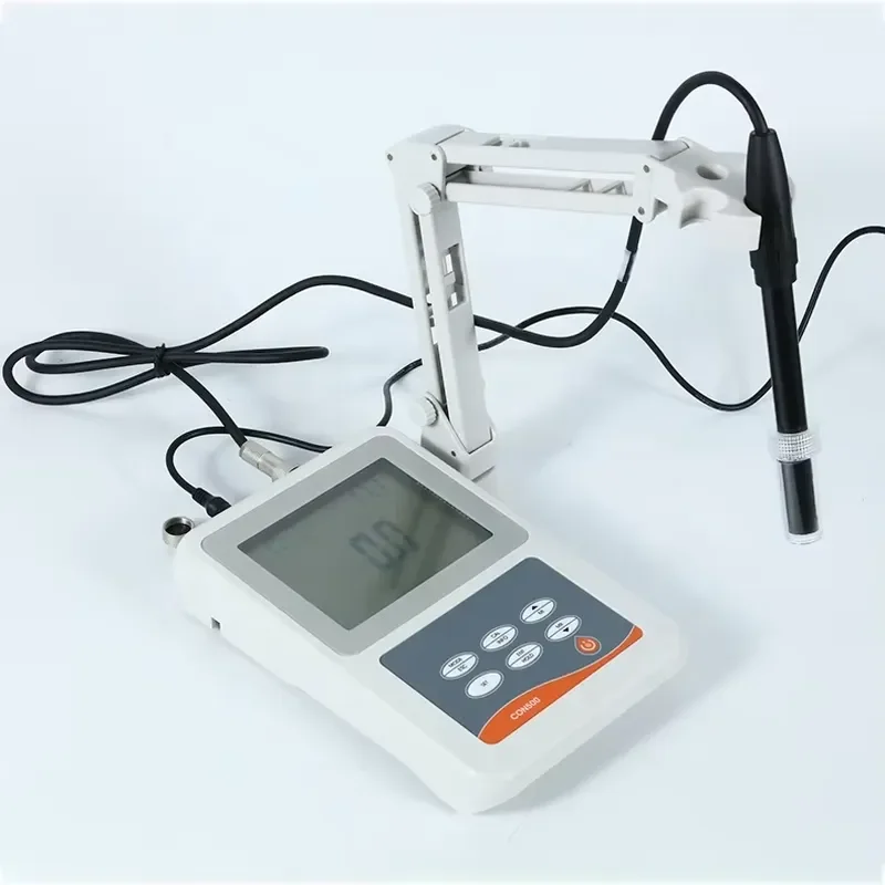 Laboratory CON500 Benchtop Automatic Conductivity TDS Salinity Meter Analyzer for Water Testing
