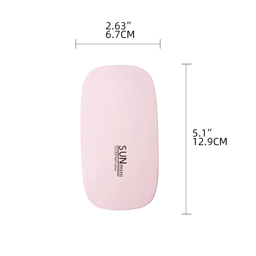 Portable/LED Foldable Nail Lamp USB Powered Mini Mouse Design, Nail Drying Machine