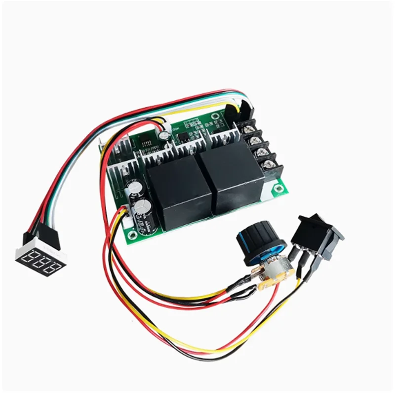 1PCS PWM DC motor speed regulator 775895 controller module 40A6V12V24V forward and reverse switch digital display