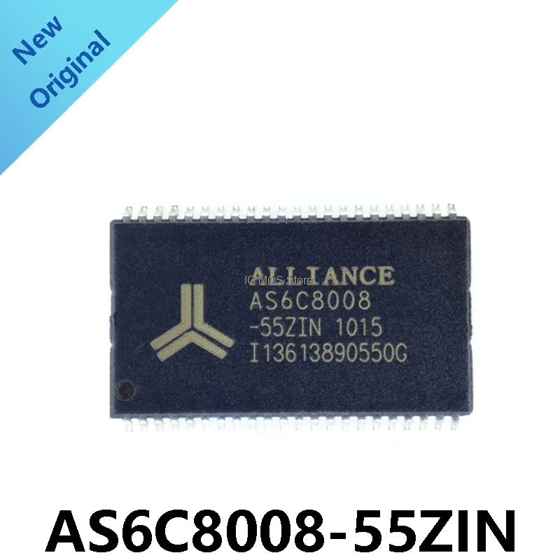 

10 шт./лот AS6C8008-55ZIN AS6C8008 TSOP44 100% новый спотовый запас