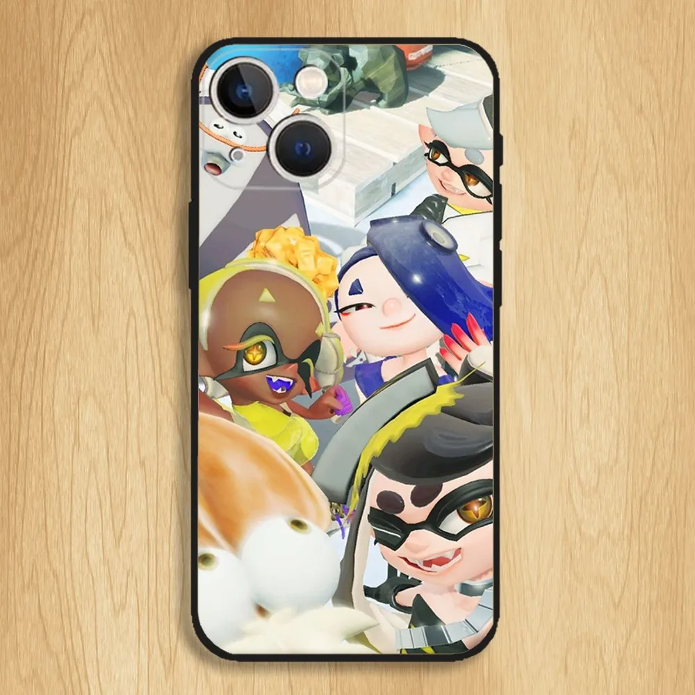 Splatoon iPhoneケース 15 14 13 12 11 対応