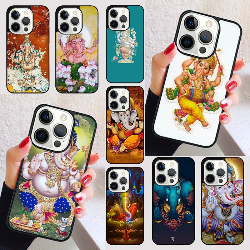 Ganesh Elephant God cover For iPhone 15 16 13 12 11 14 Pro Max Mini Max SE 2020 7 8 15 16 Plus Phone Case