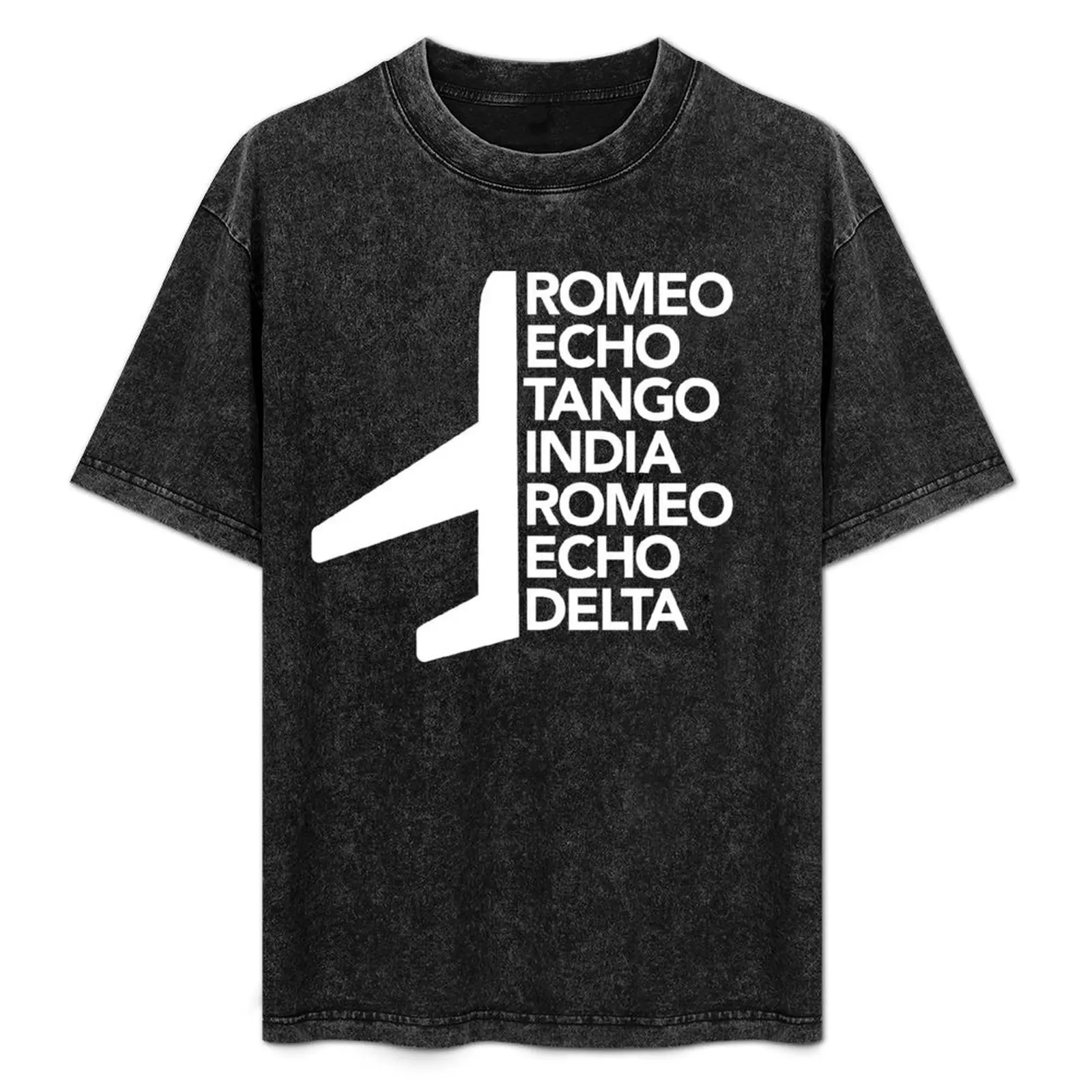 

Retired Pilot Phonetic Alphabet T-Shirt Plus Size Solid Color T-Shirt