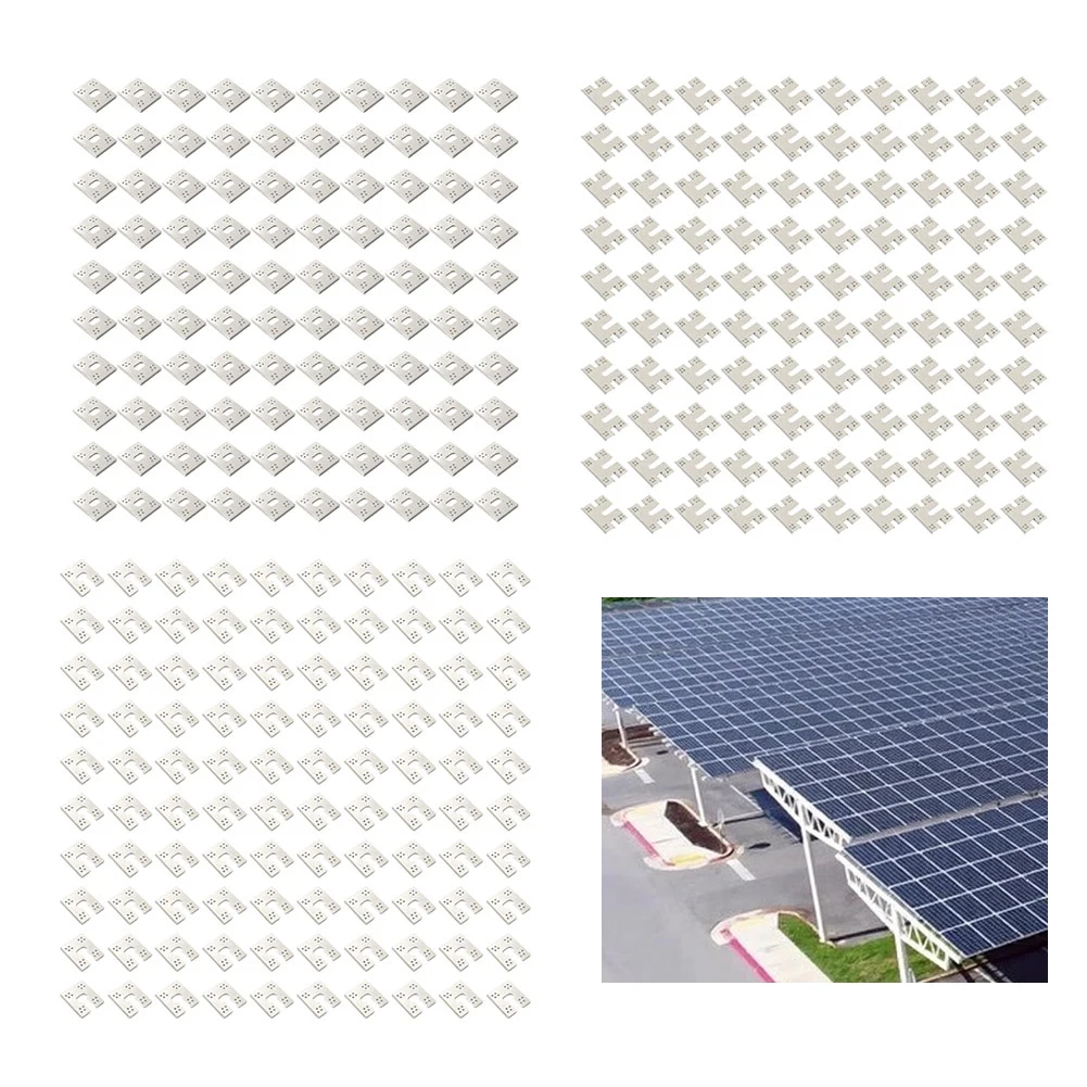 For Harsh Weather Conditions Solar Grounding Plate Grounding Pressure Plate Photovoltaic Sheet Puncture Gasket Design