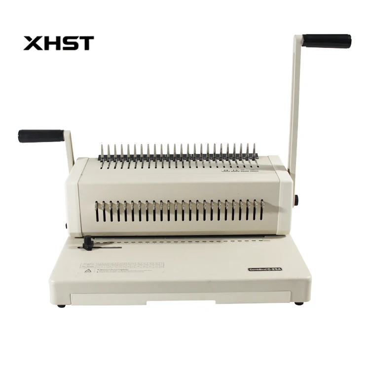 C25A  No MOQ Heavy Duty 24 Hole Best Comb Hardcover Book Binding Machine