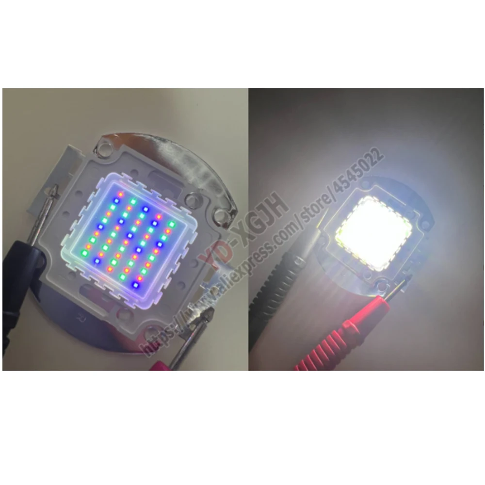 AT3 50W Full Spectrum LED Aquatic Plants Light Source Fish Tank Aquarium Light Lighting Algae Tank Chip