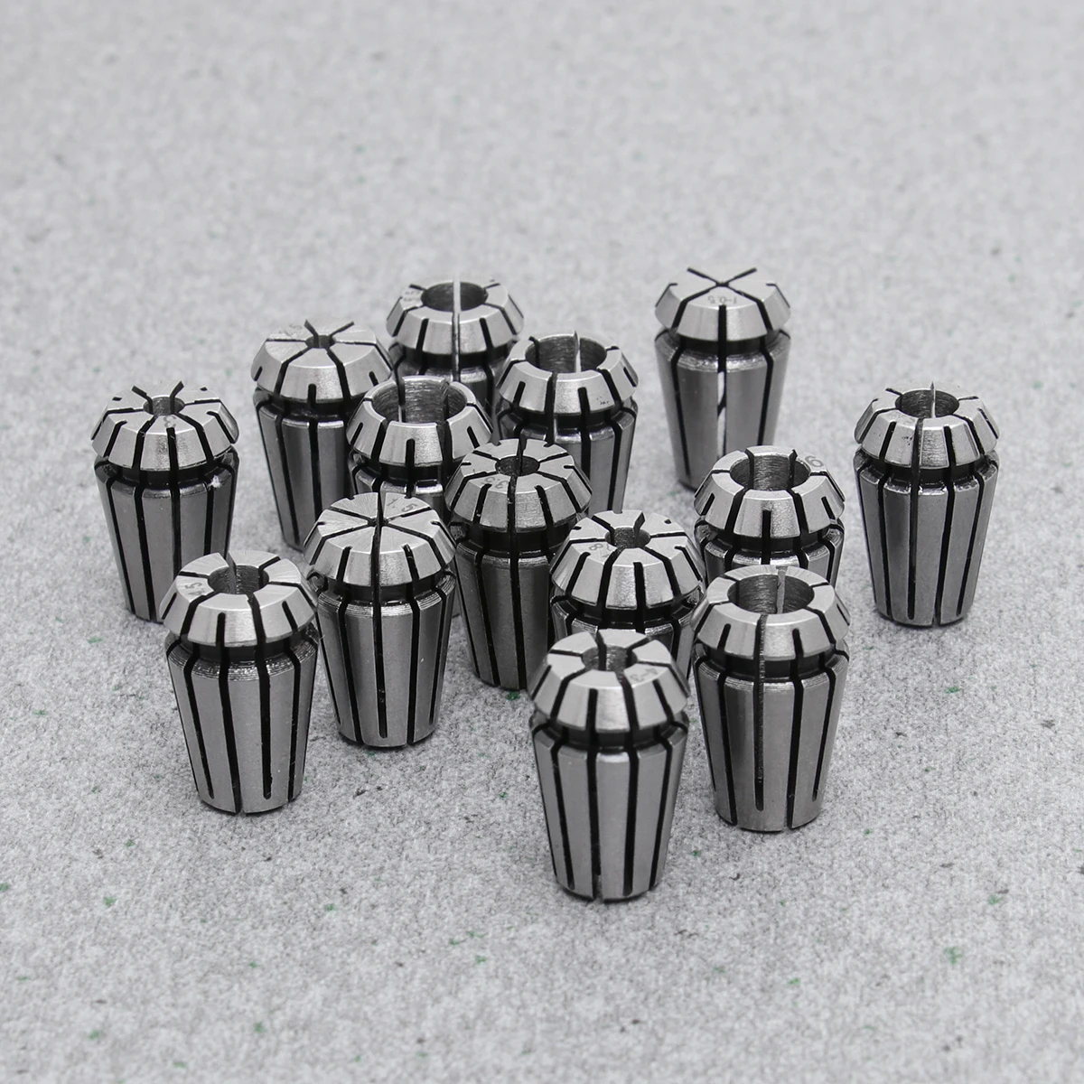 

15pcs Spring Collet Set High Precision Durable Tool for Milling Lathe Drilling Engraving Wide Clamping Range Large Holding