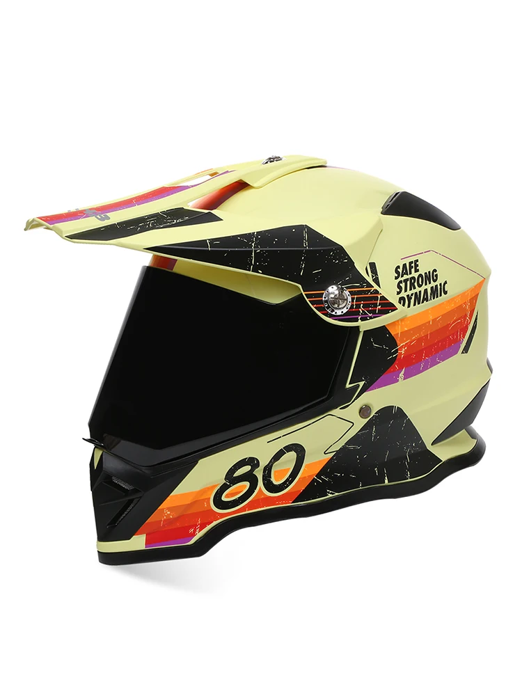 DOT adulte femme hommes intégral casque de route motos Kask Cross descente Soporte Casco Racing classique moto Original