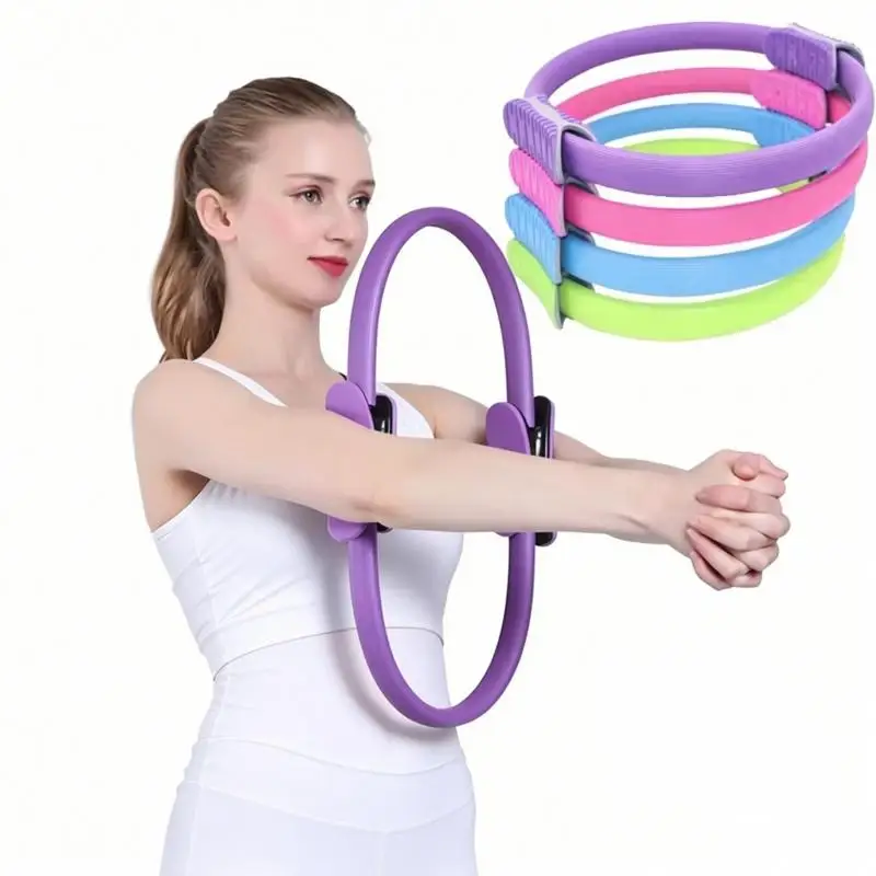 High Quality Ergonomic Premium Pilates Ring Yoga Magic Circle Ring for Physical Therapy  Essential  Pilates Accessories