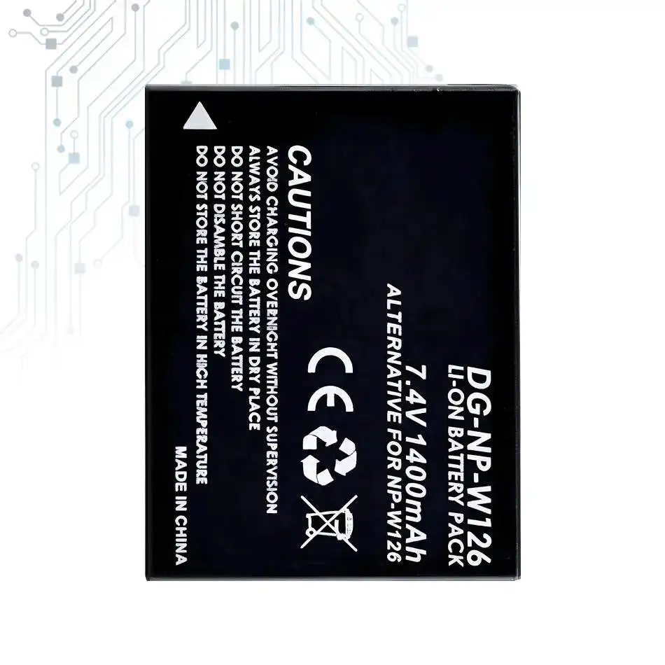 Fujifilm NP-W126S Battery - 1260mAh - usage example