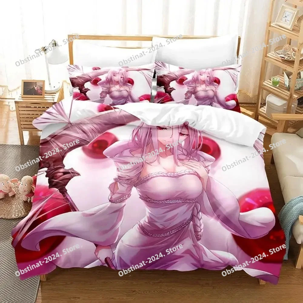 

3d Print Anime So I'm A Spider, So What Bedding Set Single Twin Full Queen King Size Bed Set Adult Kid Bedroom Duvet Cover Sets