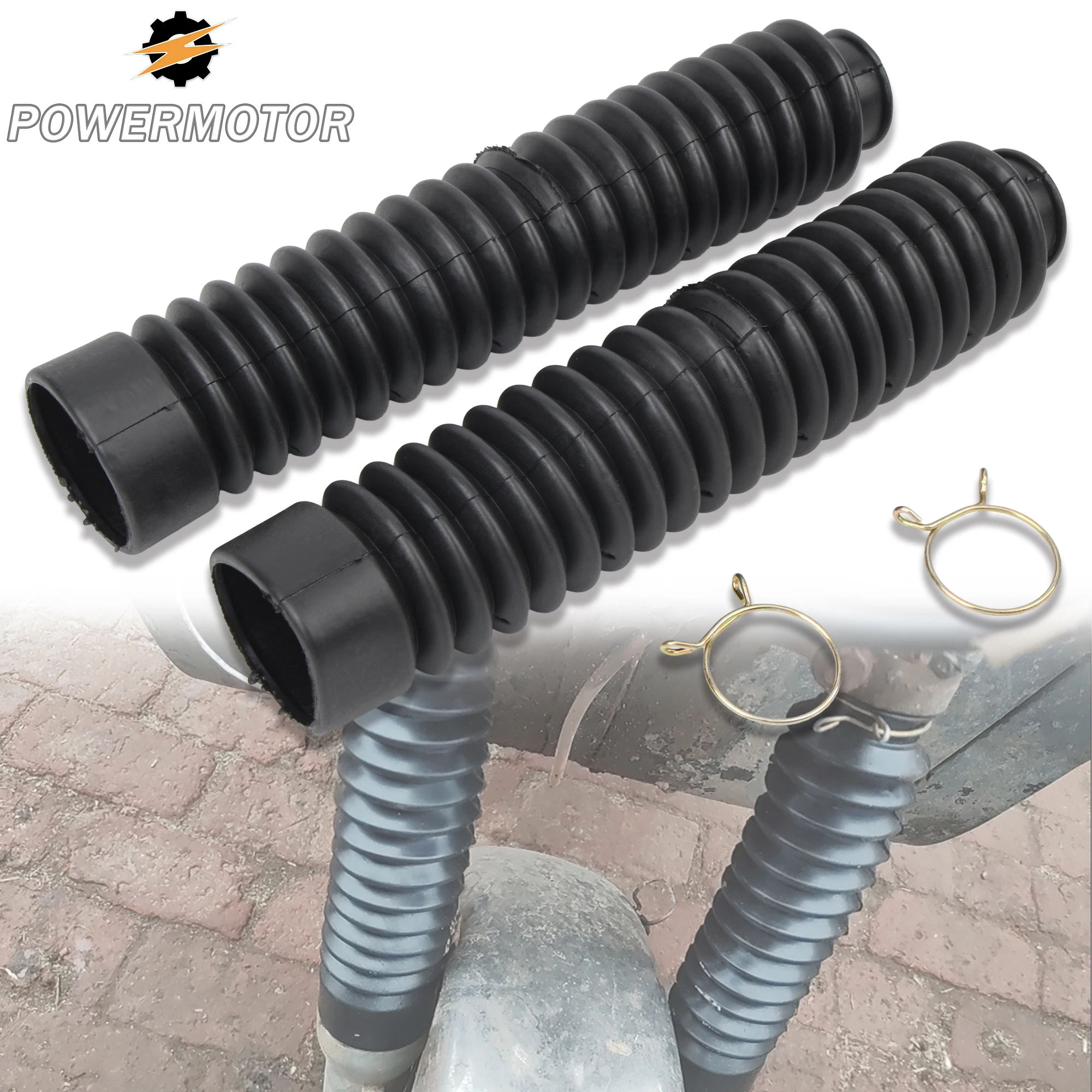

Enduro Motorcycle Front Fork Dust Boots Rubber Jacket Cover Modified for BETA KAYO BSE Honda Harley Yamaha Universal Accessories