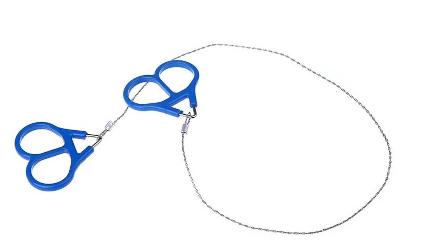 Sah Draht EDC Notfall Überleben Getriebe Outdoor Kunststoff Stahl Ring Blättern Reise Camping Wandern Jagd Klettern Überleben Tool Kit