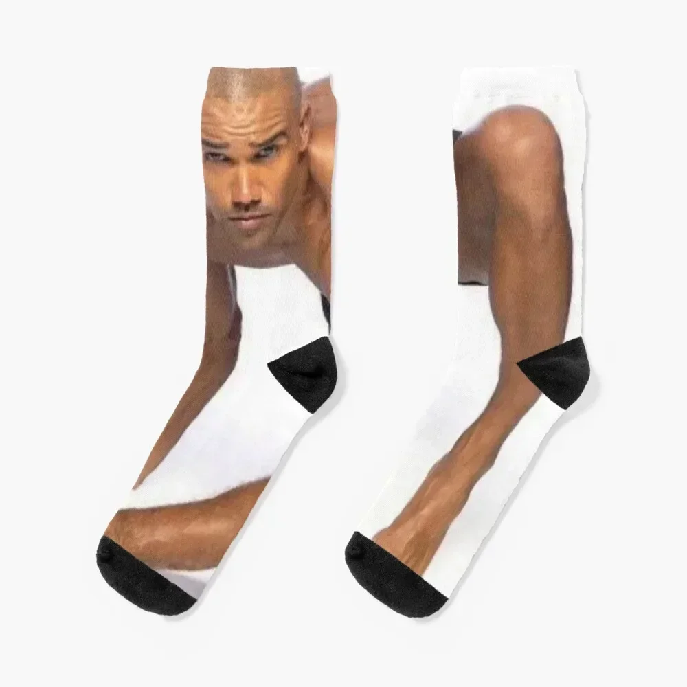 

Носки Shemar Moore с принтом Essential спортивный дизайнерский бренд Мужские носки Женские