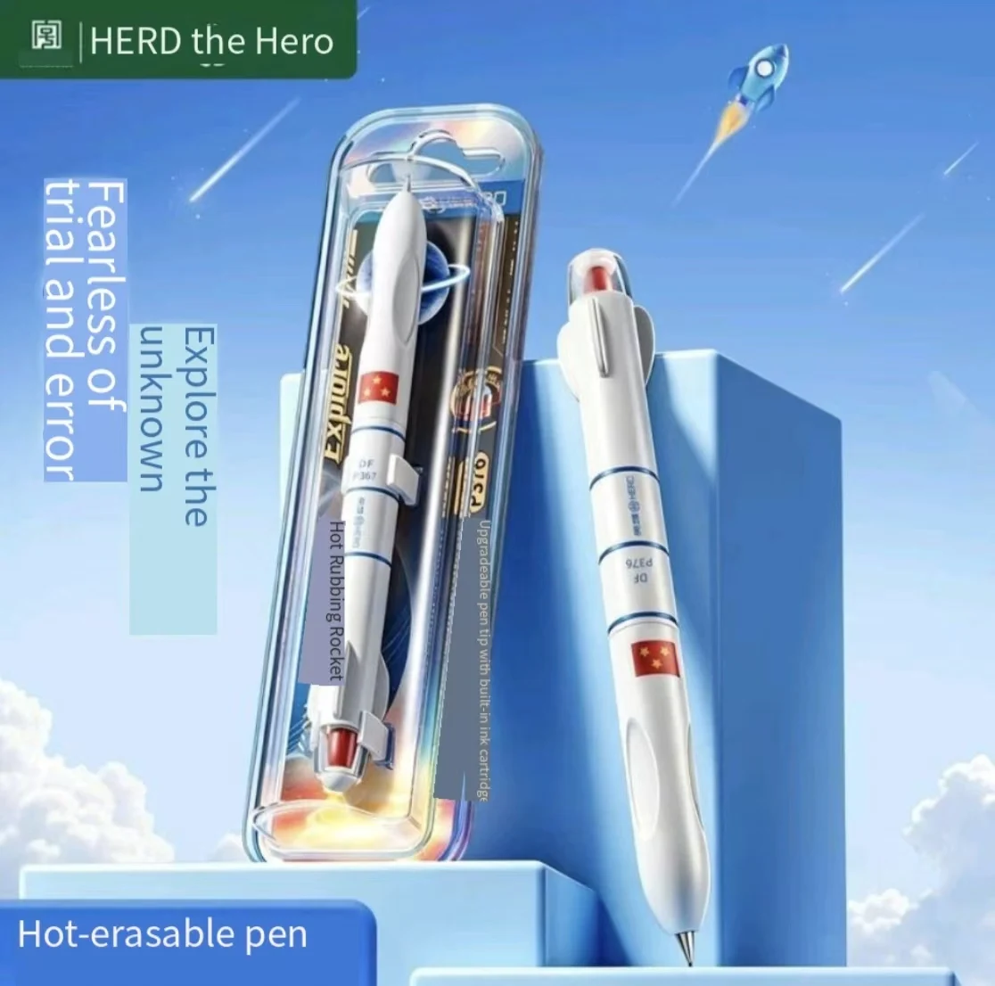 caneta-tinteiro-hero-new-p376-rocket-com-design-de-ponta-oculta-e-cartuchos-de-tinta-substituiveis