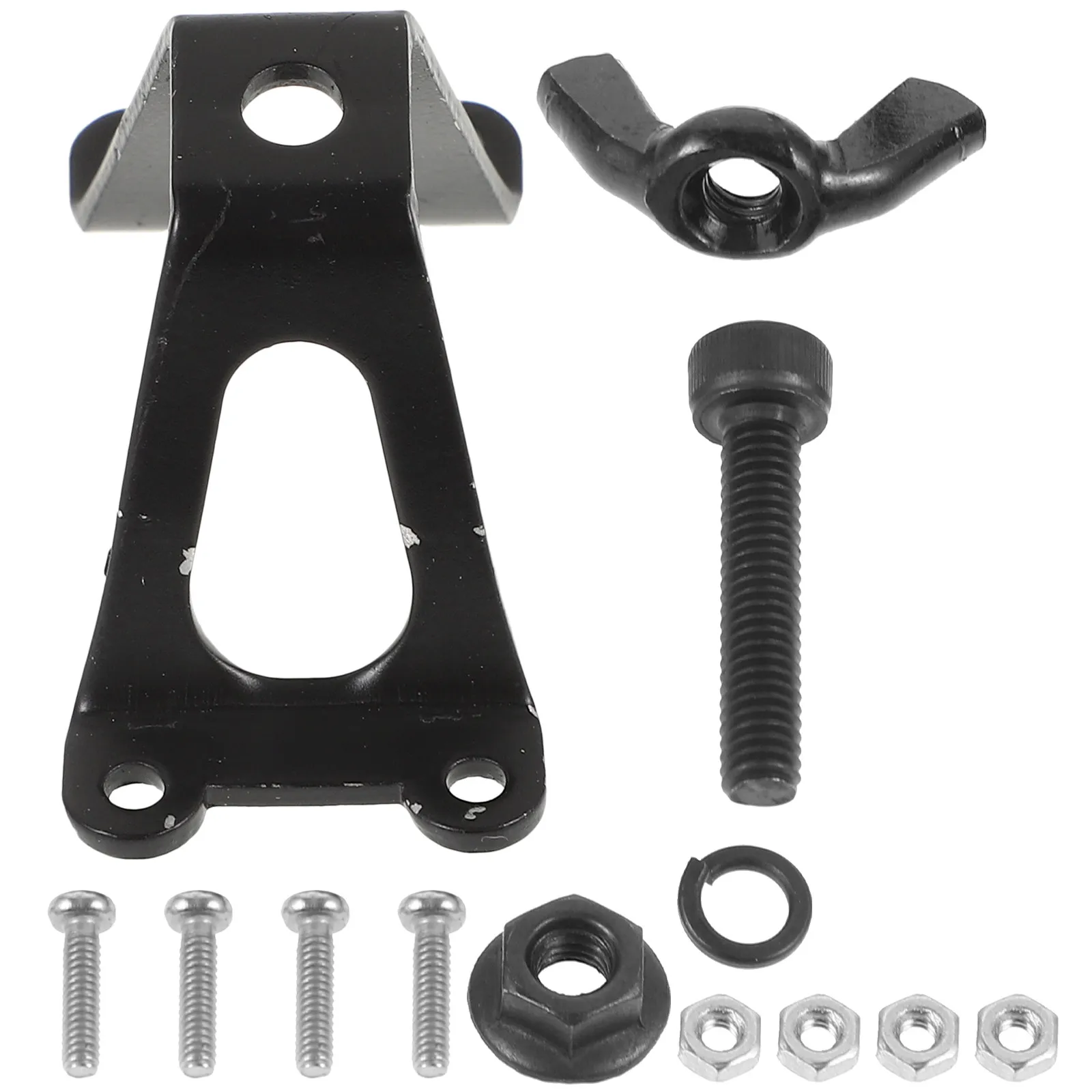 Rc Rear Spare Tire Bracket Metal Carrier Frame Strong Iron Spare Wheel Holder Rack Easy DIY Installation for Rc Climbing