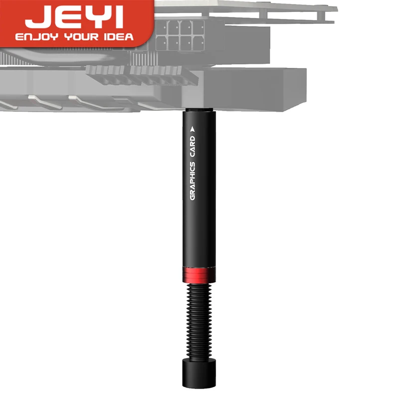 

JEYI Graphics Card Brace GPU Support Bracket, IBrace-8 Universal Video Card VGA Graphics Card Holder Desktop PC Case
