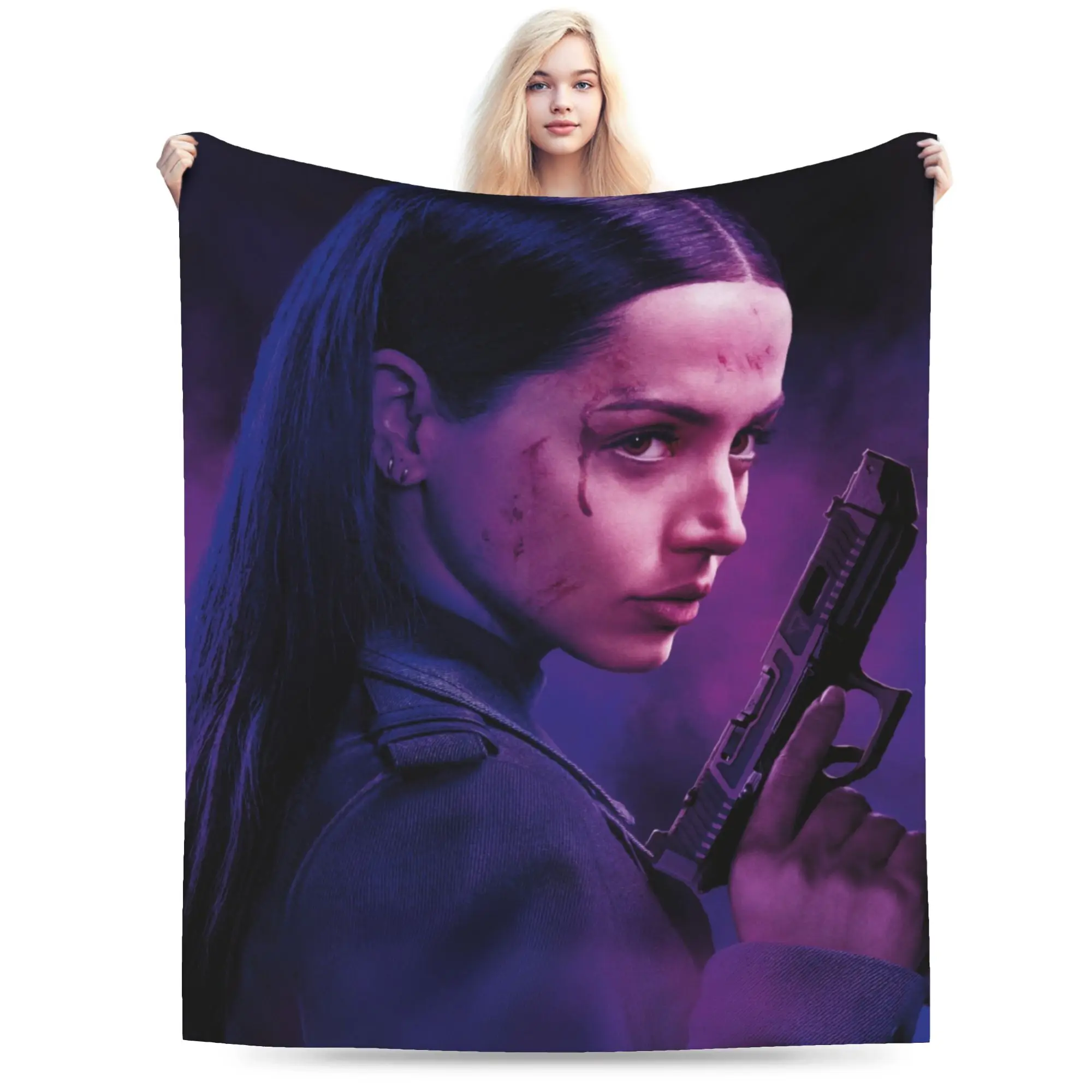 

От мира Джона Уика, одеяла-балерины, фланелевый текстильный декор, легкие тонкие пледы для кровати, дорожный ковер, кусок