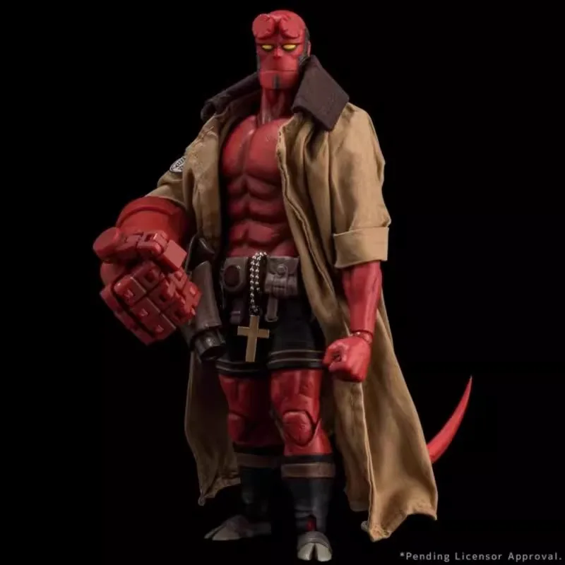 1000 Toys 1/12 Scale Hellboy 30th Anniversary Edition Full Set 6in Collectible Action Figure In Stock Male Soldier Hellboy Toys