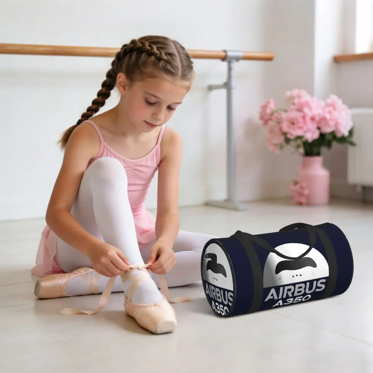 New Airbus Beluga A350 Luggage Bag Multi-Functional Duffle Tote Bag Handbags Gym Bags Fitness Bag for Boys Girls