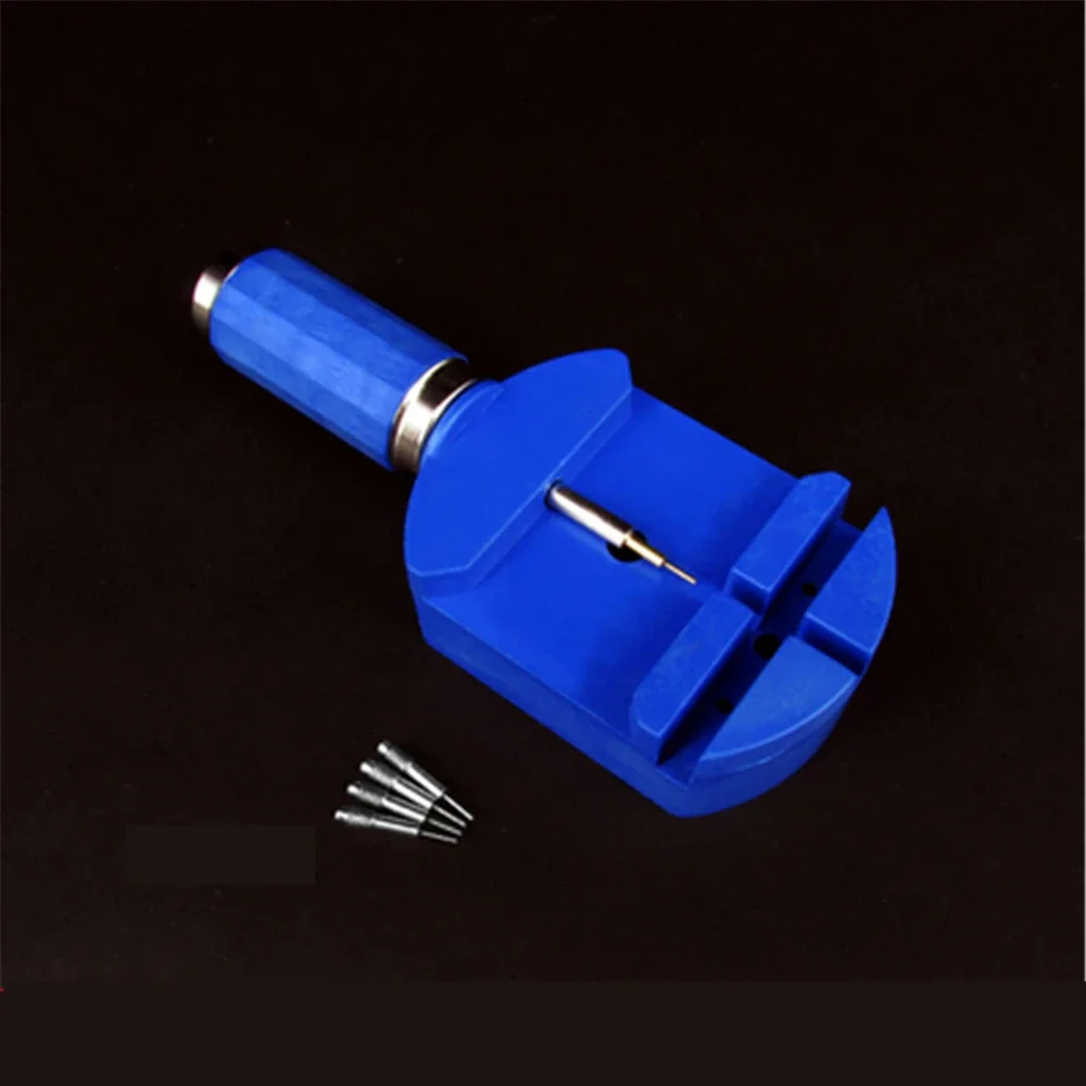 Removedor de pulseira de relógio ajustável, interceptação, desmontagem de cinto de aço, ferramenta de reparo de instalação, substituição de pulseira de metal
