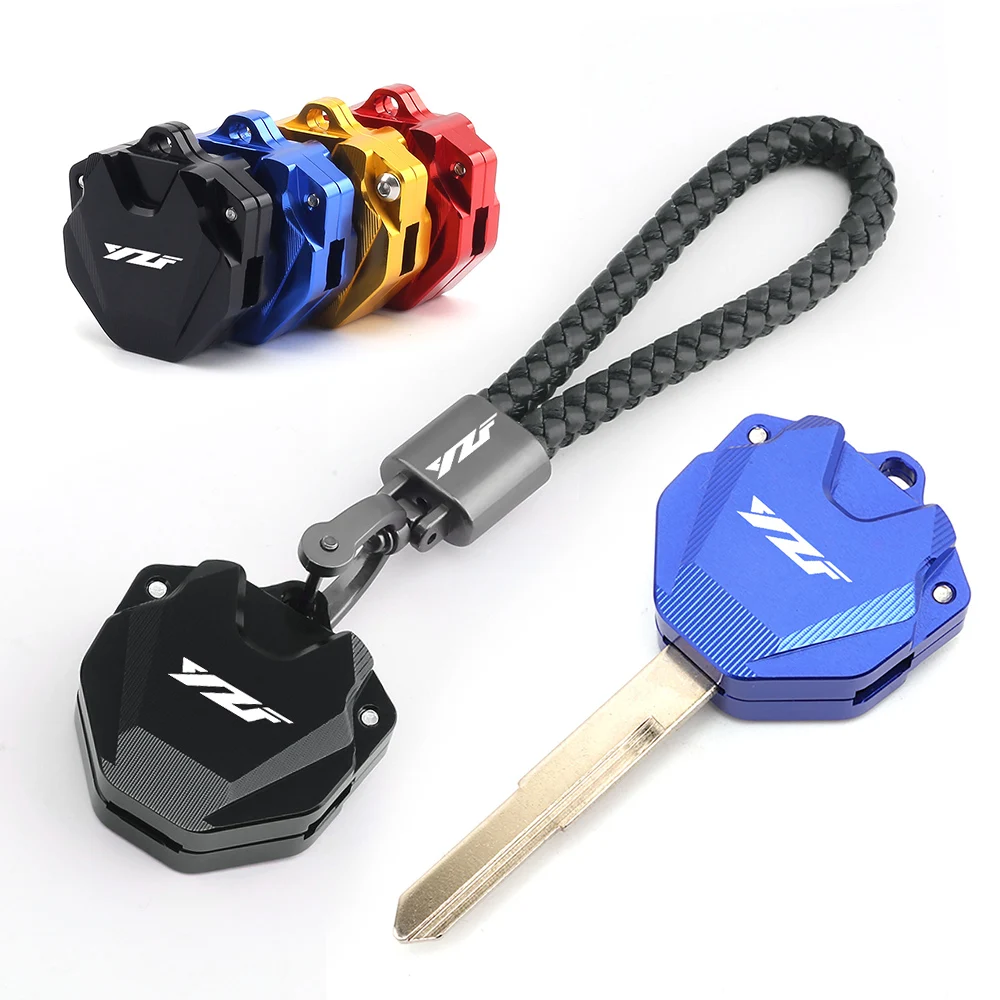 For Yamaha YZF R1 R3 R6 R7 R15 YZFR1 YZFR3 YZFR6 YZFR7 YZFR15 Motorcycle Accessories Key Cover Case Shell Keychain Key Holder