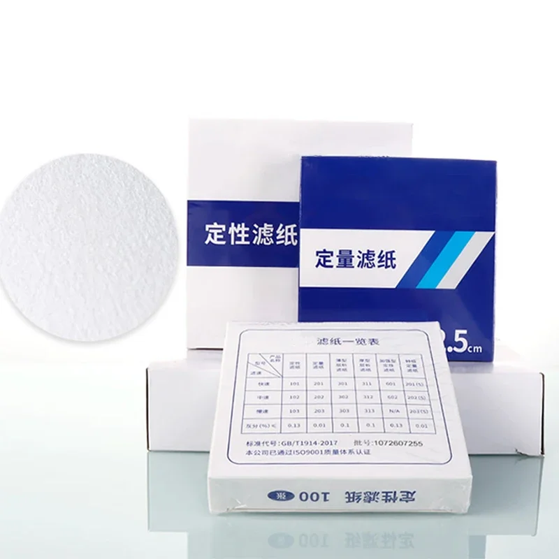 

WEIAI Quantitative Filter Paper 7/9/11/15/18cm Chemical Industry Fast Medium Slow Engine Oil Ash test Filter Paper Laboratory
