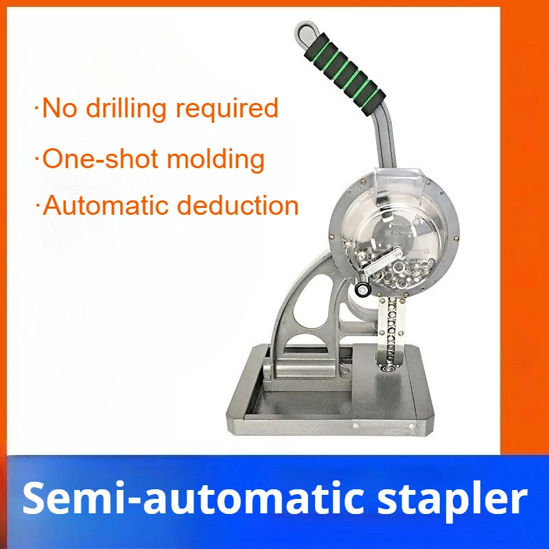5.5 /6 /8 /12mm Semi-Automatic Buttonhole Eyelet Grommet Punching Machine