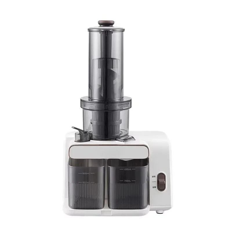 Large Caliber Juicer Household Low-speed Juicer Multifunctional Fruit Vegetable Screw Slow Juicer Commercial Electric