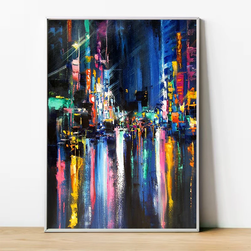 

Abstract Oil Painting Bar Coffee Posters for Wall Decoration for Home Large Paintings Modern Living Room Decoration Poster Decor