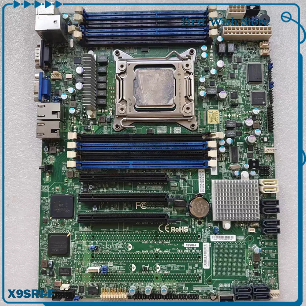 The Single-channel X79 workstation motherboard LGA2011 DDR3 X9SRI-F