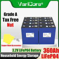 10000Cycles 3.2V 360Ah LiFePO4 Battery Lithium Iron Phosphate for 12v 24v Golf Cart Campers Golf Cart Yacht Grade A Tax Free
