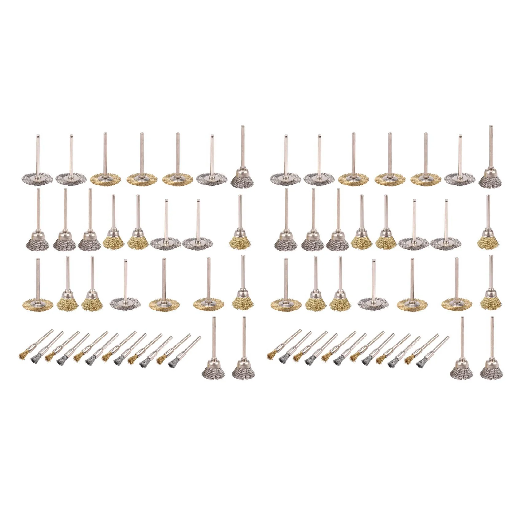 

72 шт., медная проволока, полировальный круг, щетка, барабан, полный набор для вращающегося инструмента Dremel, хит продаж