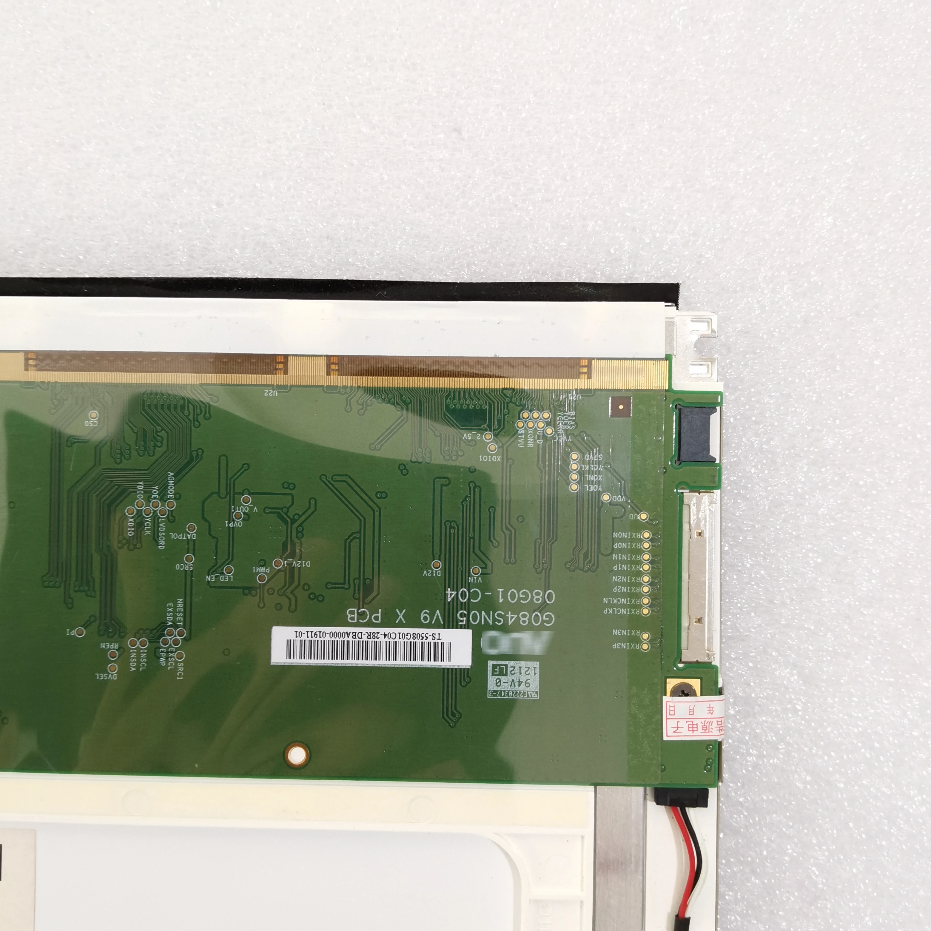 Original 100% testado 8.4 polegadas G084SN05 V.9 G084SN05 V9 tela LCD